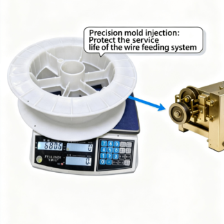 plastic welding wire spool